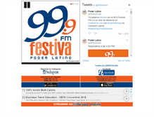 Tablet Screenshot of festivafm.com